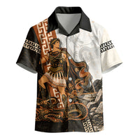 Cadmus Greek Mythology Dragon Slayer Kid Hawaiian Shirt Spartan Warrior Epic Battle Vintage Grunge