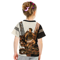 Cadmus Greek Mythology Dragon Slayer Kid T Shirt Spartan Warrior Epic Battle Vintage Grunge