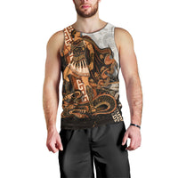 Cadmus Greek Mythology Dragon Slayer Men Tank Top Spartan Warrior Epic Battle Vintage Grunge