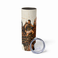 Cadmus Greek Mythology Dragon Slayer Skinny Tumbler Spartan Warrior Epic Battle Vintage Grunge