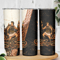 Cadmus Greek Mythology Dragon Slayer Skinny Tumbler Spartan Warrior Epic Battle Vintage Grunge