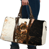 Cadmus Greek Mythology Dragon Slayer Travel Bag Spartan Warrior Epic Battle Vintage Grunge