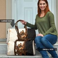 Cadmus Greek Mythology Dragon Slayer Travel Bag Spartan Warrior Epic Battle Vintage Grunge