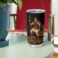 Cadmus Greek Mythology Dragon Slayer Tumbler Cup Spartan Warrior Epic Battle Vintage Grunge