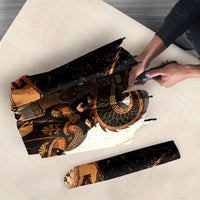 Cadmus Greek Mythology Dragon Slayer Umbrella Spartan Warrior Epic Battle Vintage Grunge