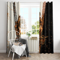 Cadmus Greek Mythology Dragon Slayer Window Curtain Spartan Warrior Epic Battle Vintage Grunge
