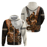 Cadmus Greek Mythology Dragon Slayer Zip Hoodie Spartan Warrior Epic Battle Vintage Grunge