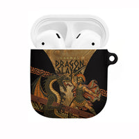 Cadmus Dragon Slayer AirPods Case Mythological Beast Battle Vintage Greek