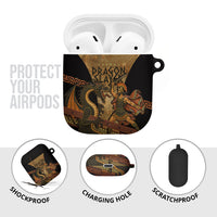 Cadmus Dragon Slayer AirPods Case Mythological Beast Battle Vintage Greek