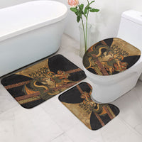 Cadmus Dragon Slayer Bathroom Set Mythological Beast Battle Vintage Greek