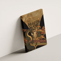 Cadmus Dragon Slayer Canvas Wall Art Mythological Beast Battle Vintage Greek