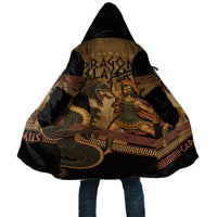 Cadmus Dragon Slayer Cloak Mythological Beast Battle Vintage Greek