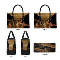 Cadmus Dragon Slayer Leather Bag Mythological Beast Battle Vintage Greek