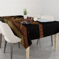 Cadmus Dragon Slayer Tablecloth Mythological Beast Battle Vintage Greek