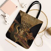 Cadmus Dragon Slayer Tote Bag Mythological Beast Battle Vintage Greek