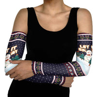 Let It Snow Christmas Arm Sleeves Funny Xmas Holiday Patterns - Wonder Print Shop