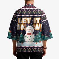 Let It Snow Christmas Kimono Funny Xmas Holiday Patterns - Wonder Print Shop