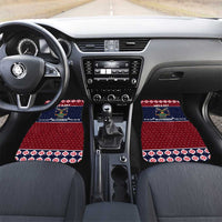 Lets Get Slouchy Christmas Car Mats Funny Xmas Holiday Patterns - Wonder Print Shop