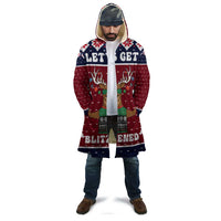Lets Get Slouchy Christmas Cloak Funny Xmas Holiday Patterns - Wonder Print Shop