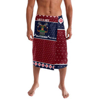 Lets Get Slouchy Christmas Lavalava Funny Xmas Holiday Patterns - Wonder Print Shop