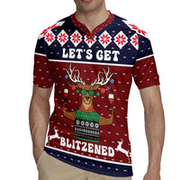 Lets Get Slouchy Christmas Rugby Jersey Funny Xmas Holiday Patterns - Wonder Print Shop