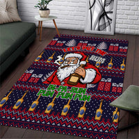Lets Put The Rum Pum Pum Pum Christmas Area Rug Xmas Holiday Patterns - Wonder Print Shop