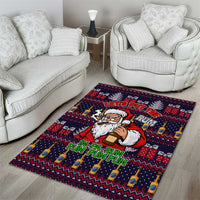 Lets Put The Rum Pum Pum Pum Christmas Area Rug Xmas Holiday Patterns - Wonder Print Shop