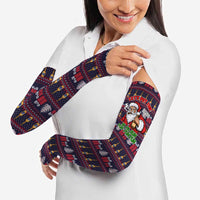 Lets Put The Rum Pum Pum Pum Christmas Arm Sleeves Xmas Holiday Patterns - Wonder Print Shop
