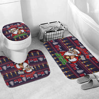 Lets Put The Rum Pum Pum Pum Christmas Bathroom Set Xmas Holiday Patterns - Wonder Print Shop