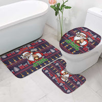 Lets Put The Rum Pum Pum Pum Christmas Bathroom Set Xmas Holiday Patterns - Wonder Print Shop