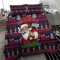 Lets Put The Rum Pum Pum Pum Christmas Bedding Set Xmas Holiday Patterns - Wonder Print Shop