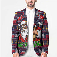 Lets Put The Rum Pum Pum Pum Christmas Blazer Xmas Holiday Patterns - Wonder Print Shop