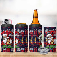 Lets Put The Rum Pum Pum Pum Christmas 4 in 1 Can Cooler Tumbler Xmas Holiday Patterns - Wonder Print Shop