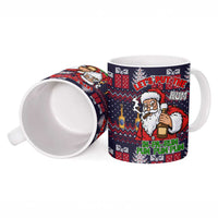 Lets Put The Rum Pum Pum Pum Christmas Ceramic Mug Xmas Holiday Patterns - Wonder Print Shop