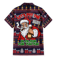 Lets Put The Rum Pum Pum Pum Christmas Family Matching Mermaid Dress and Hawaiian Shirt Xmas Holiday Patterns - Wonder Print Shop