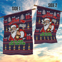 Lets Put The Rum Pum Pum Pum Christmas Garden Flag Xmas Holiday Patterns - Wonder Print Shop