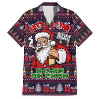 Lets Put The Rum Pum Pum Pum Christmas Hawaiian Shirt Xmas Holiday Patterns - Wonder Print Shop