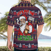 Lets Put The Rum Pum Pum Pum Christmas Hawaiian Shirt Xmas Holiday Patterns - Wonder Print Shop