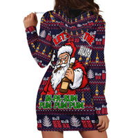 Lets Put The Rum Pum Pum Pum Christmas Hoodie Dress Xmas Holiday Patterns - Wonder Print Shop