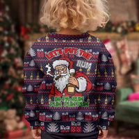 Lets Put The Rum Pum Pum Pum Christmas Kid Ugly Christmas Sweater Xmas Holiday Patterns - Wonder Print Shop