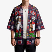 Lets Put The Rum Pum Pum Pum Christmas Kimono Xmas Holiday Patterns - Wonder Print Shop