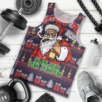 Lets Put The Rum Pum Pum Pum Christmas Men Tank Top Xmas Holiday Patterns - Wonder Print Shop