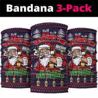 Lets Put The Rum Pum Pum Pum Christmas Neck Gaiter Xmas Holiday Patterns - Wonder Print Shop
