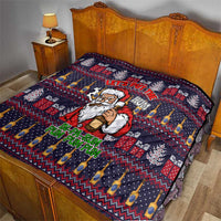 Lets Put The Rum Pum Pum Pum Christmas Quilt Xmas Holiday Patterns - Wonder Print Shop
