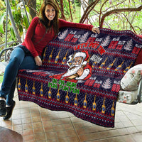 Lets Put The Rum Pum Pum Pum Christmas Quilt Xmas Holiday Patterns - Wonder Print Shop