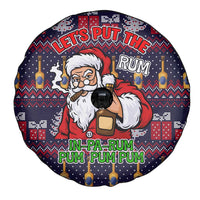 Lets Put The Rum Pum Pum Pum Christmas Spare Tire Cover Xmas Holiday Patterns - Wonder Print Shop