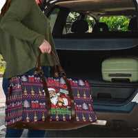Lets Put The Rum Pum Pum Pum Christmas Travel Bag Xmas Holiday Patterns - Wonder Print Shop
