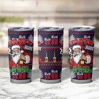 Lets Put The Rum Pum Pum Pum Christmas Tumbler Cup Xmas Holiday Patterns - Wonder Print Shop