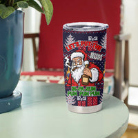 Lets Put The Rum Pum Pum Pum Christmas Tumbler Cup Xmas Holiday Patterns - Wonder Print Shop