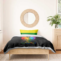 LGBT Dont Be Afraid Christmas Bedding Set Xmas Holiday Patterns - Wonder Print Shop